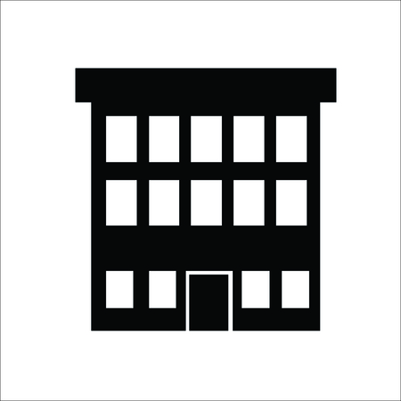 Building icon. Houseのイラスト素材