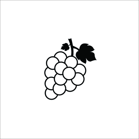 Grape icon. Vector Illustrationのイラスト素材