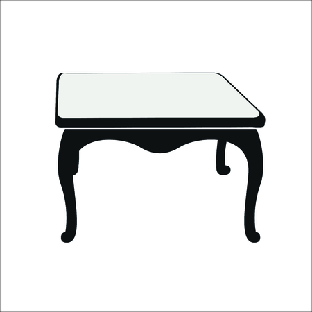 Table icon. Vector illustrationのイラスト素材