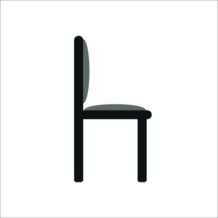 Chair icon. Vector illustrationのイラスト素材