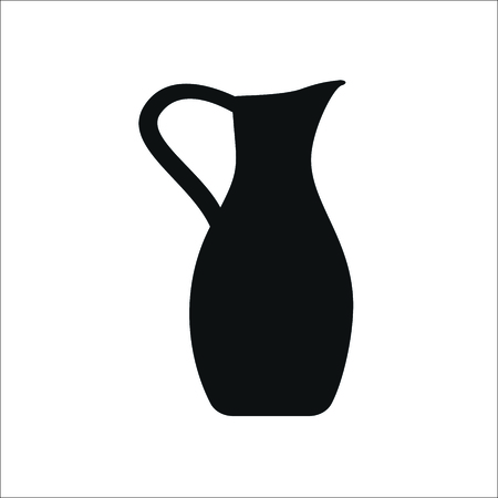 Jug icon. Vector illustrationのイラスト素材