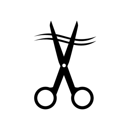 Scissors icon. Vector Illustrationのイラスト素材