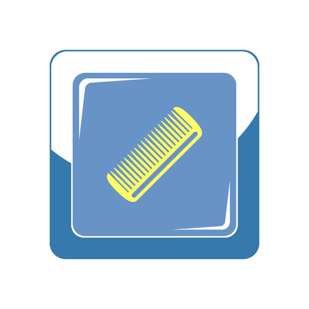 Hairbrush icon. Vector Illustrationのイラスト素材