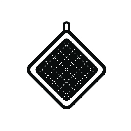 Oven mitts iconのイラスト素材