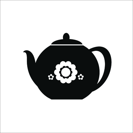Teapot icon. Vector Illustrationのイラスト素材