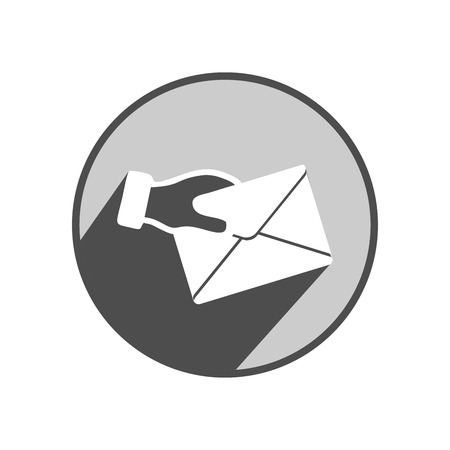 Mail icon. Vector Illustrationのイラスト素材