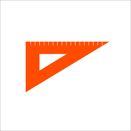 Ruler icon.のイラスト素材