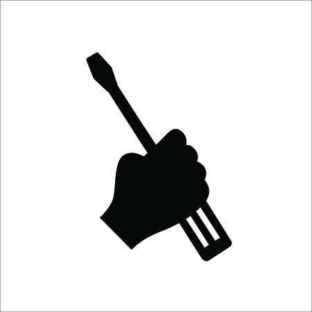 Screwdriver icon Vector Illustrationのイラスト素材