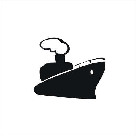 Ship icon. Vector Illustrationのイラスト素材