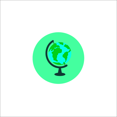 Globe iconのイラスト素材