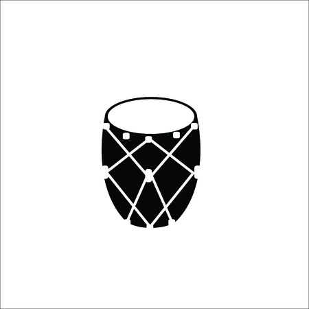Drum icon. Vector Illustrationのイラスト素材