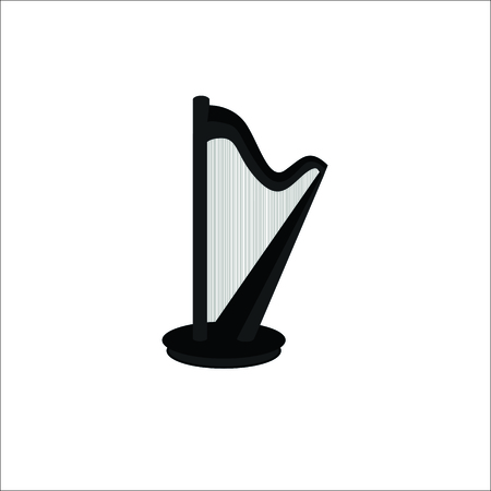 Musical instruments symbol stock rastr illustrationのイラスト素材