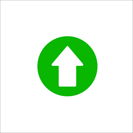 Up arrow sign. Vector Illustrationのイラスト素材