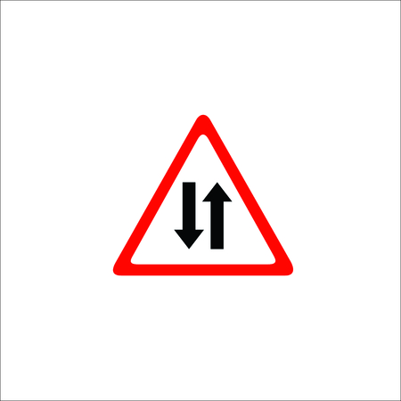 Road sign. Hazard iconのイラスト素材