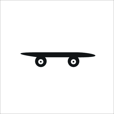 Skateboard icon. Vector Illustrationのイラスト素材