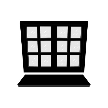 Window icon. Vector Illustrationのイラスト素材