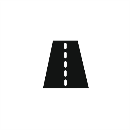 Road icon. Vector Illustrationのイラスト素材