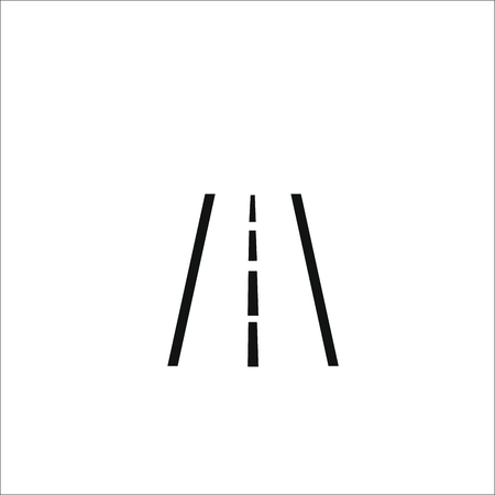 Road icon. Vector Illustrationのイラスト素材