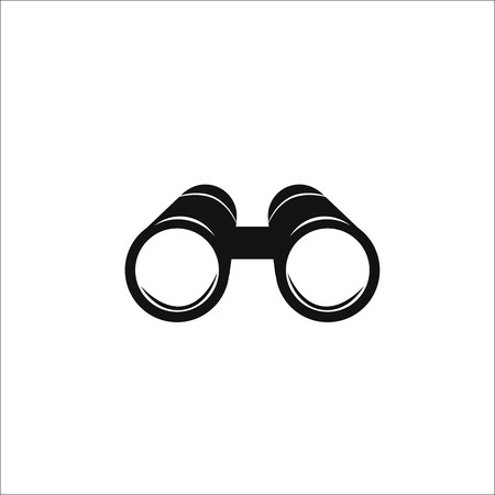 Binocular icon. Vector Illustrationのイラスト素材