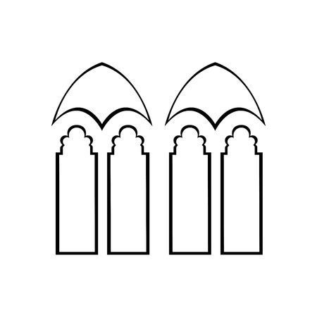 Window icon. Vector Illustrationのイラスト素材