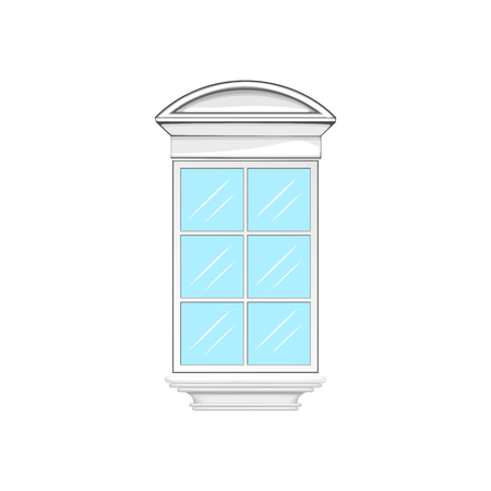 Window icon. Vector Illustrationのイラスト素材