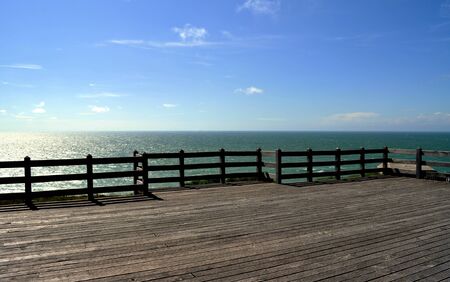 Terrace overlooking the sea