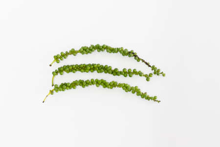Organic Collard greens vegetable cabbage nutrition salad on a white background.の写真素材