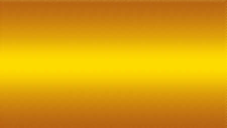 Abstract yellow golden metallic gradient plate backgroundの写真素材