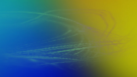 Vibrant star abstract digital gradient blurred modern backgroundの写真素材