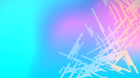 Vibrant star abstract digital gradient blurred modern background