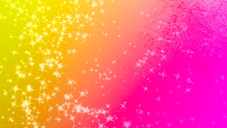 Vibrant star abstract digital gradient blurred modern backgroundの写真素材