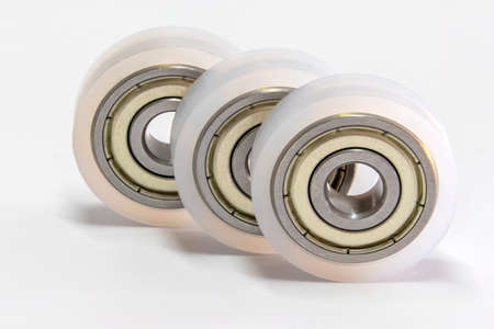 Block wrench set isolated on the white background. Tools for mechanic technician maintenance service repairの写真素材