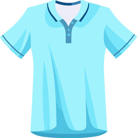 Use this image of a polo shirt for your next design.のイラスト素材