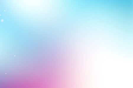 Abstract background with blue, pink and white gradient. Vector illustration.の素材