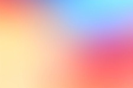 Abstract pastel colorful gradient background with bokeh and light.の素材