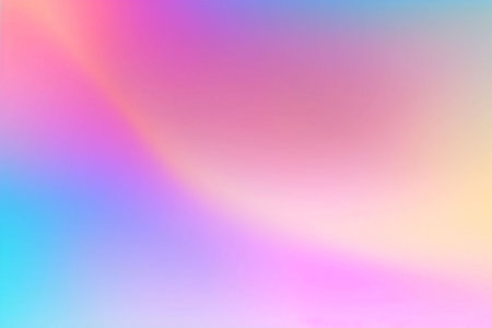Holographic foil background. Iridescent hologram texture. Hologram foil. Pastel neon rainbow. Ultraviolet metallic paper. Template for presentation. Cover to web design.の素材