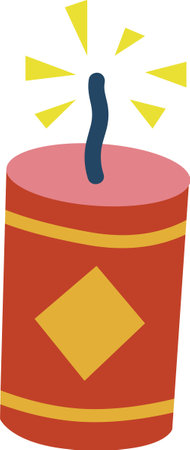 This is an illustration of a candle in the shape of a heart.のイラスト素材