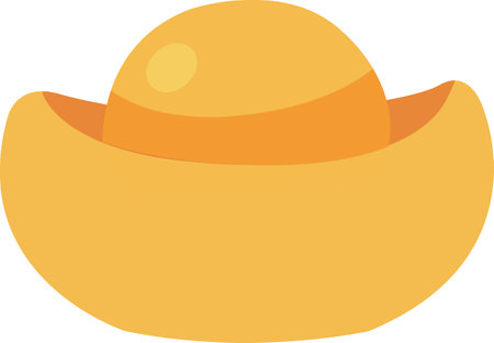 This is an illustration of a Japanese hat called Sombrero.のイラスト素材