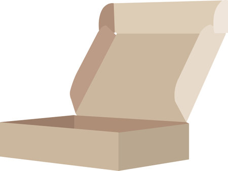 This is an illustration of a cardboard box. Everyone will love it!のイラスト素材
