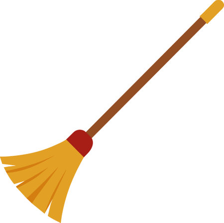 Use this broom image for your next design. Everyone will love it!のイラスト素材