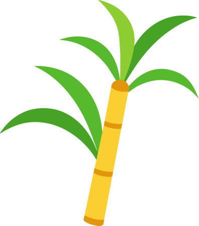 Use this image of a sugarcane for your next design.のイラスト素材
