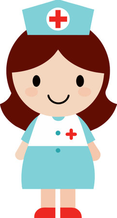 a doll with a red cross on it's back is shown in a picture.のイラスト素材