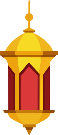 This is a illustration of a Ramadan Kareem Lantern. This is a great image for your next design.のイラスト素材