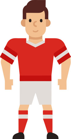 Show off your team spirit with this design on t-shirts, hoodies, hats, warm-ups and more.のイラスト素材
