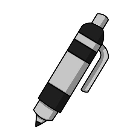 Pens pencil in holderのイラスト素材