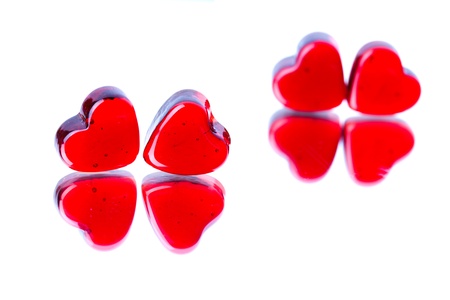 red heartの写真素材