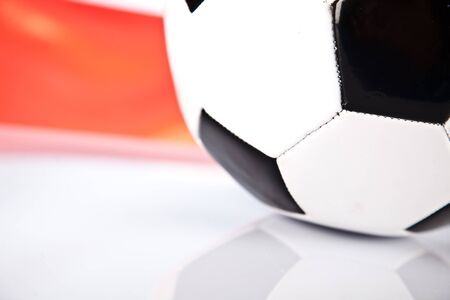 soccerball closeupの写真素材