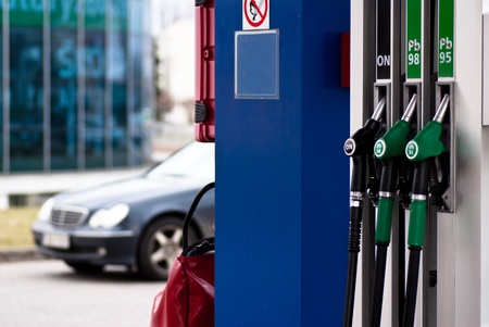 gas stationのeditorial素材