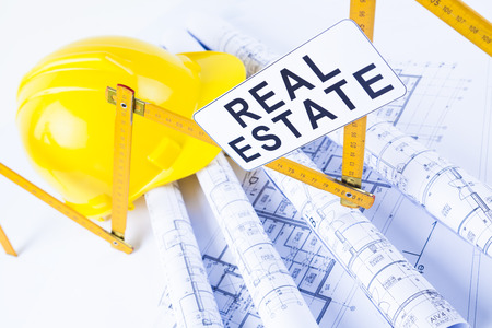 architectural projectand  real estate conceptの写真素材