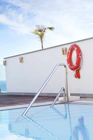 swimming poolの写真素材